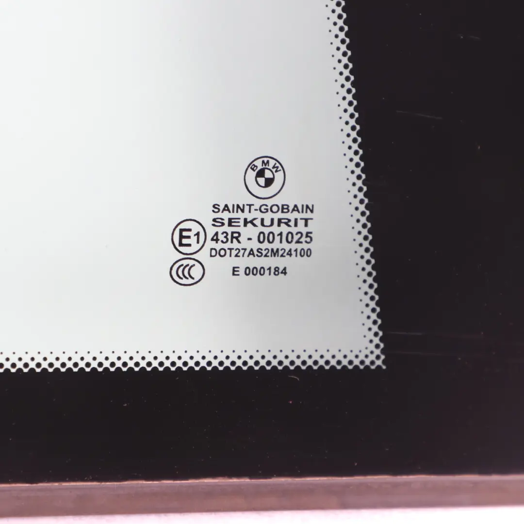 BMW E92 LCI Szyba Boczna Zielona AS2 Tylna Prawa - SKU 7119178-1 - Numer Części 7119178