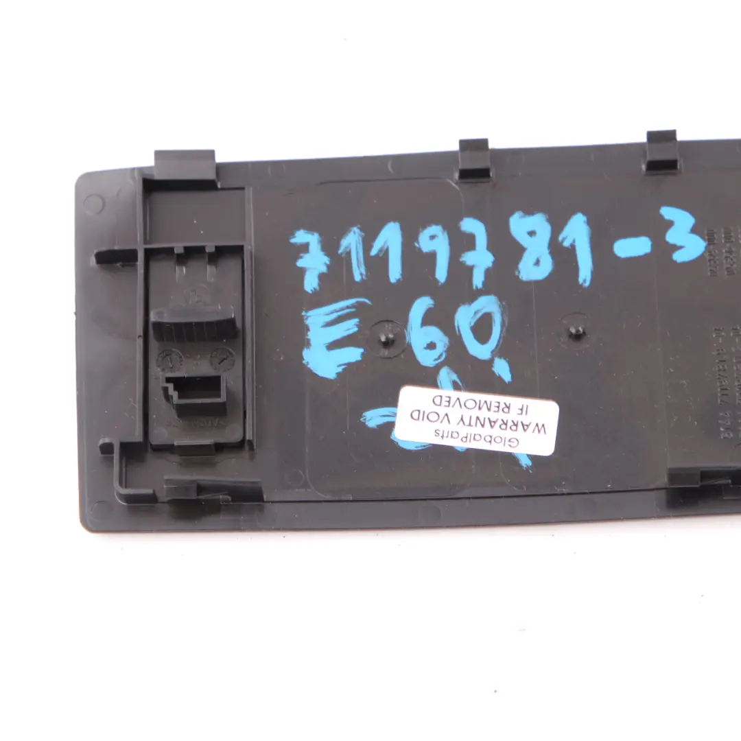 Rivestimento Tetto BMW E60 E61 LCI 1 Rivestimento Anteriore Antracite per con numero di parte 7119781 Rivestimento Tetto BMW E60 E61 LCI 1 Rivestimento Anteriore Antracite - SKU 7119781-3 - Numero di parte 7119781