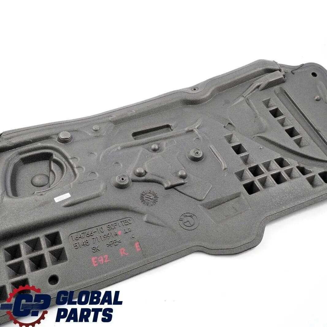 Isolamento Acustico Portiera Anteriore Dx 5148 per BMW E92 E93 con numero di parte 7119914 BMW E92 E93 Isolamento Acustico Portiera Anteriore Dx 5148 - SKU 7119914 - Numero di parte 7119914