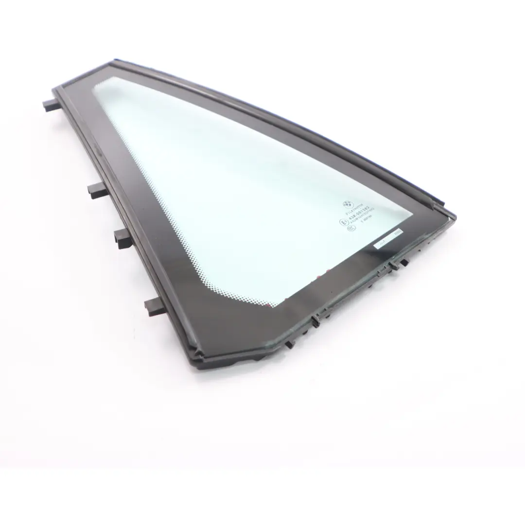 Door Fixed Window Triangle Right O/S Green AS2 to BMW E91 E91 LCI Rear with Part number 7119942 BMW E91 E91 LCI Rear Door Fixed Window Triangle Right O/S Green AS2 - SKU 7119942-1 - Part number 7119942
