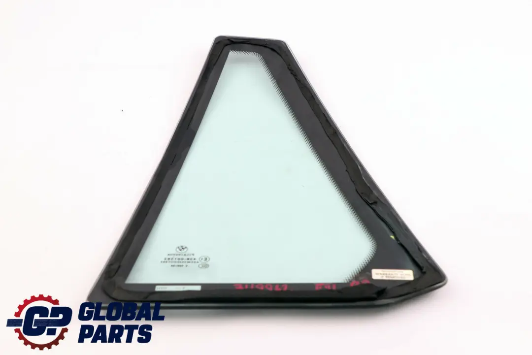 BMW E91 E91N LCI Finestrino Fisso Porta Posteriore Destra O/S AS2 - SKU 7119942 - Numero di parte 7119942