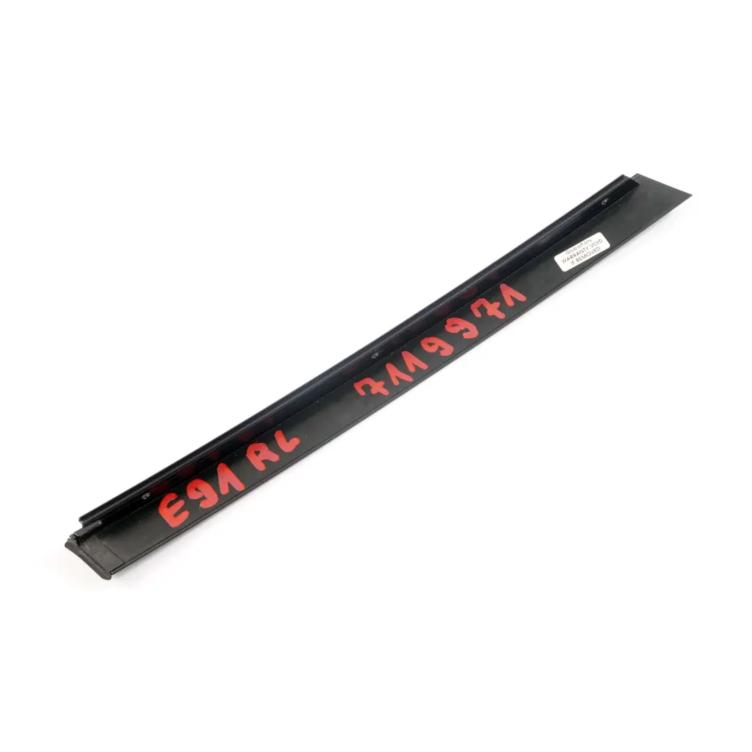 BMW 3 Series E91 LCI Rear left column C door cover exterior trim N/S - SKU 7119971 - Part number 51347119971