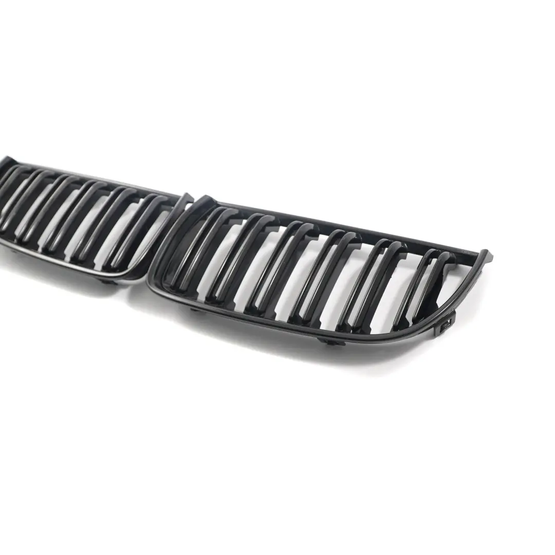 BMW E90 E91 Frontblende Links Rechts Rahmenplatte Schwarz Kühlergrill Set TAIWAN - SKU 7120007-2 - Teilenummer 7120007/7120008