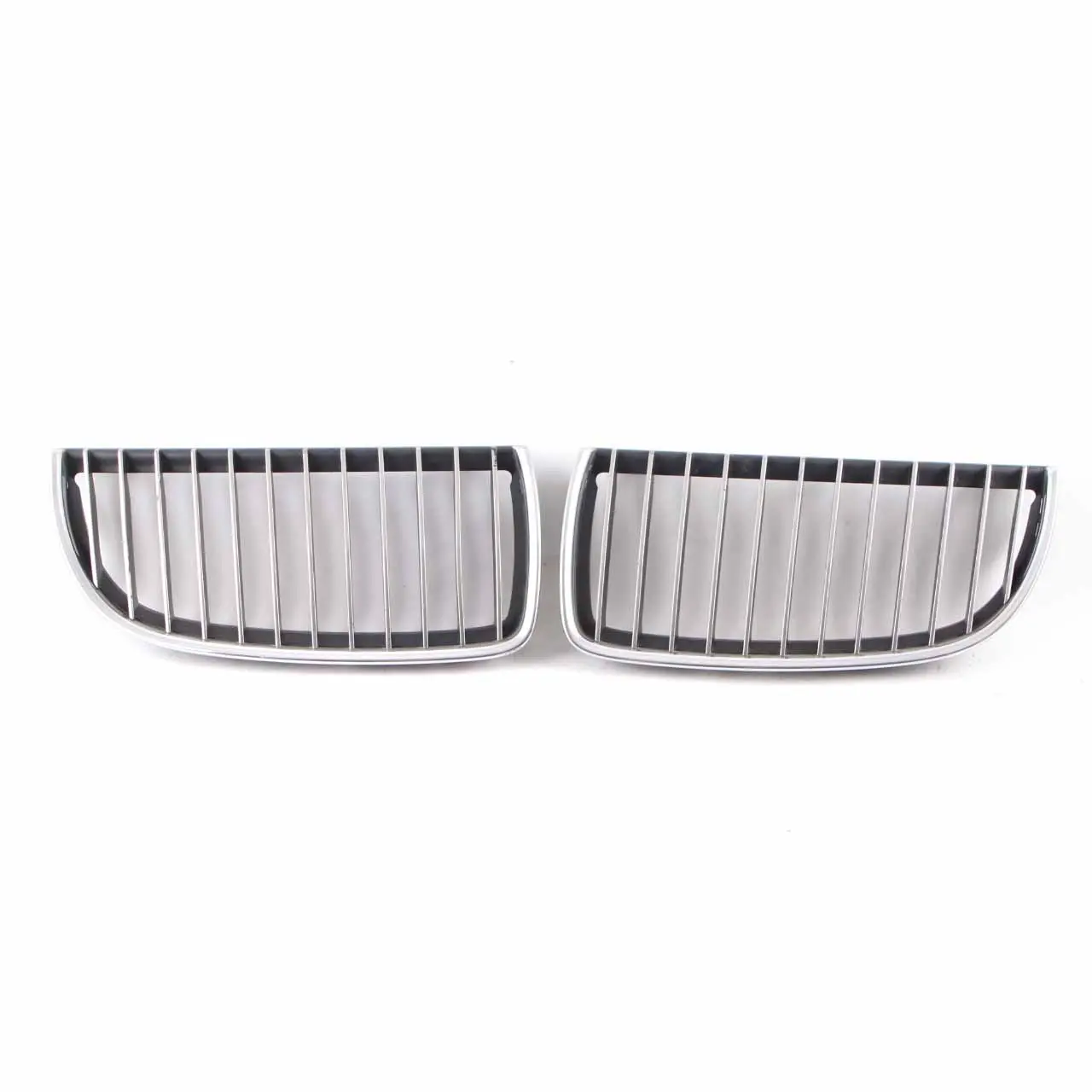 BMW E90 E91 Első Lökhárító Rács Vese Króm Bal Jobb Készlet 7120009