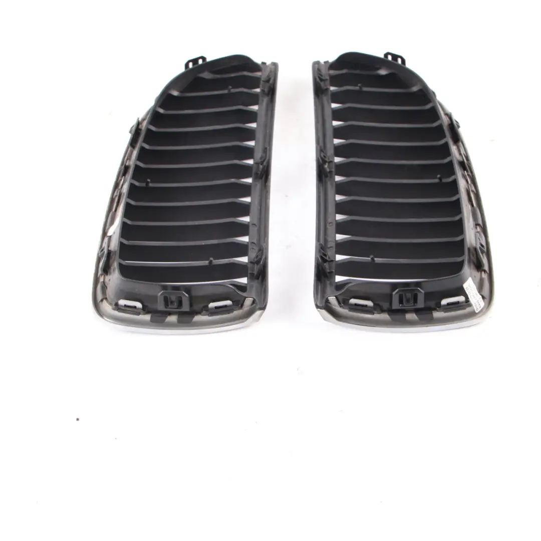 Front Grille BMW E90 E91 Bumper Centre Kidney Chrom Left Right N/O/S Set to with Part number 7120009 Front Grille BMW E90 E91 Bumper Centre Kidney Chrom Left Right N/O/S Set - SKU 7120009-1 - Part number 7120009