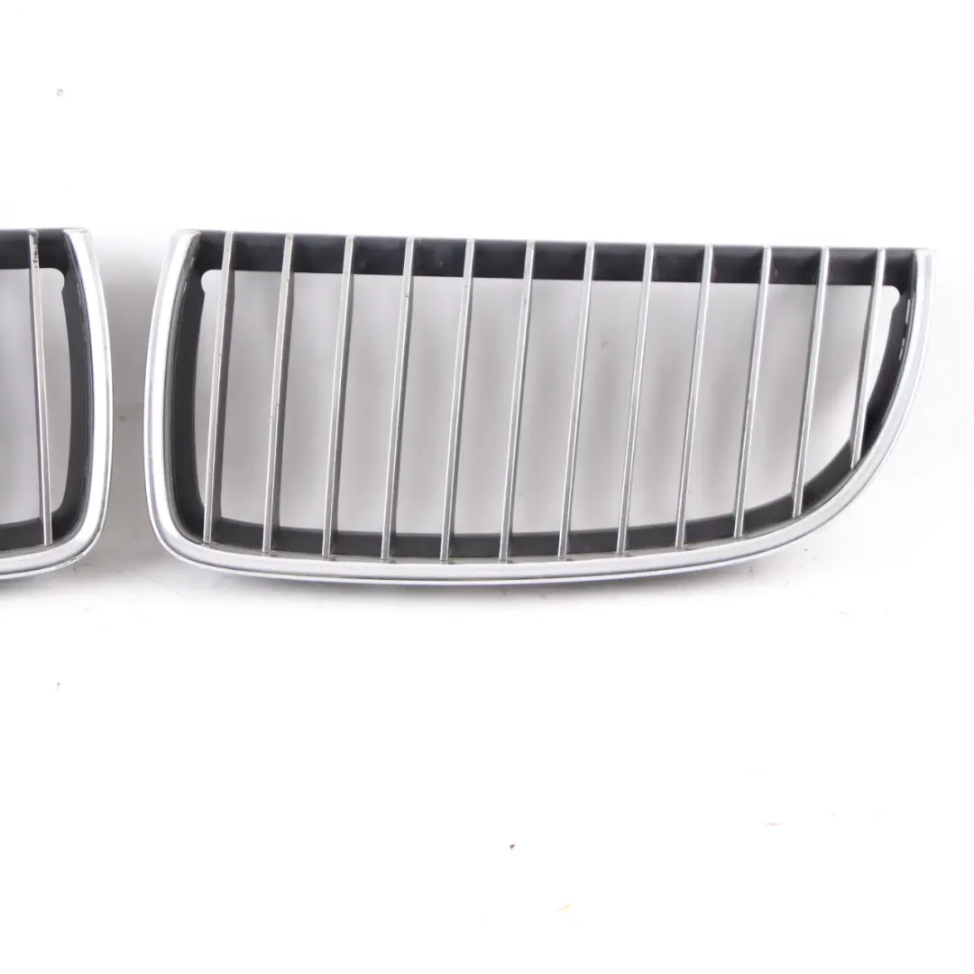  Front Grille BMW E90 E91 Bumper Centre Kidney Chrom Left Right N/O/S Set - SKU 7120009-1 - Part number 7120009
