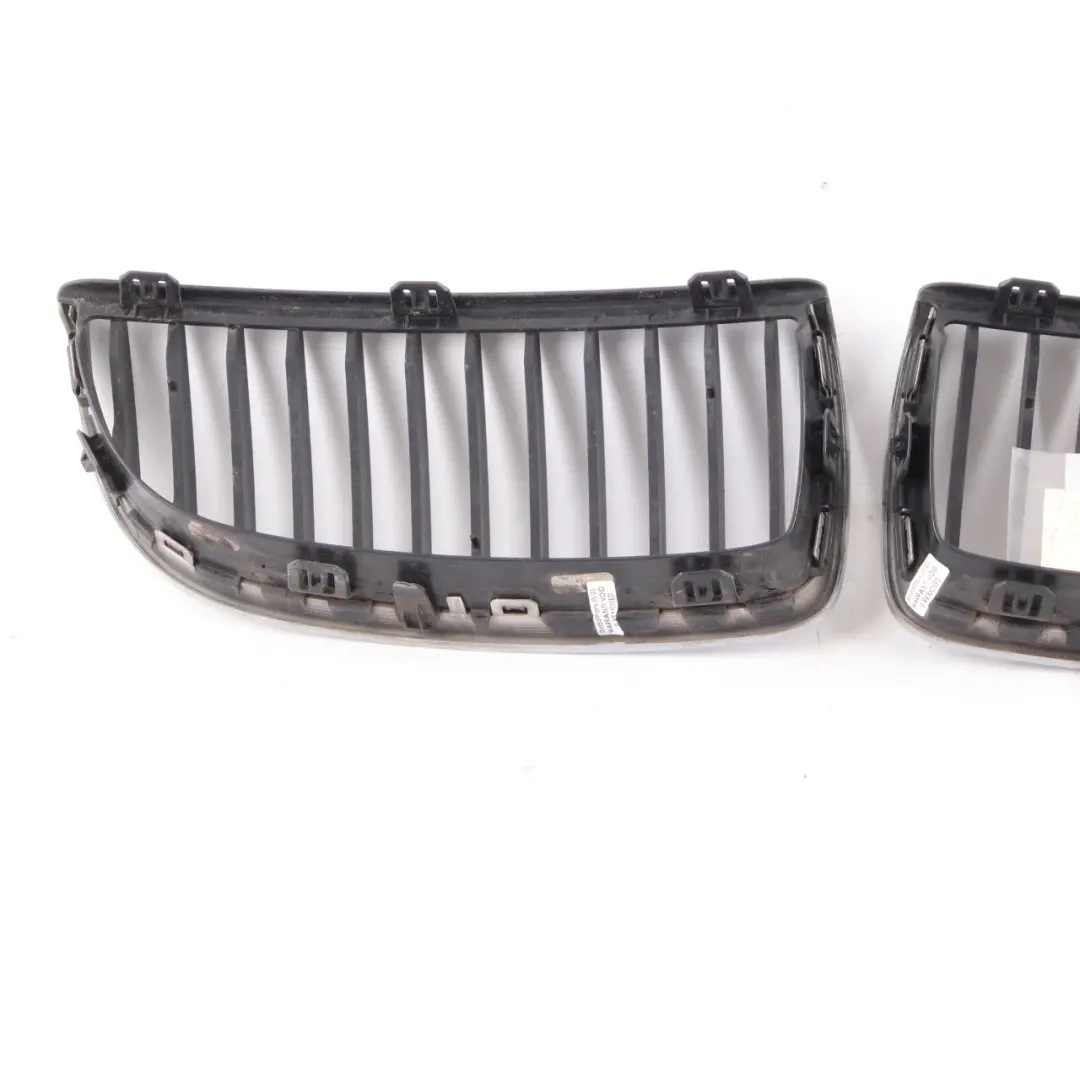 Front Grille BMW E90 E91 Bumper Centre Kidney Chrom Left Right N/O/S Set to with Part number 7120009 Front Grille BMW E90 E91 Bumper Centre Kidney Chrom Left Right N/O/S Set - SKU 7120009-1 - Part number 7120009