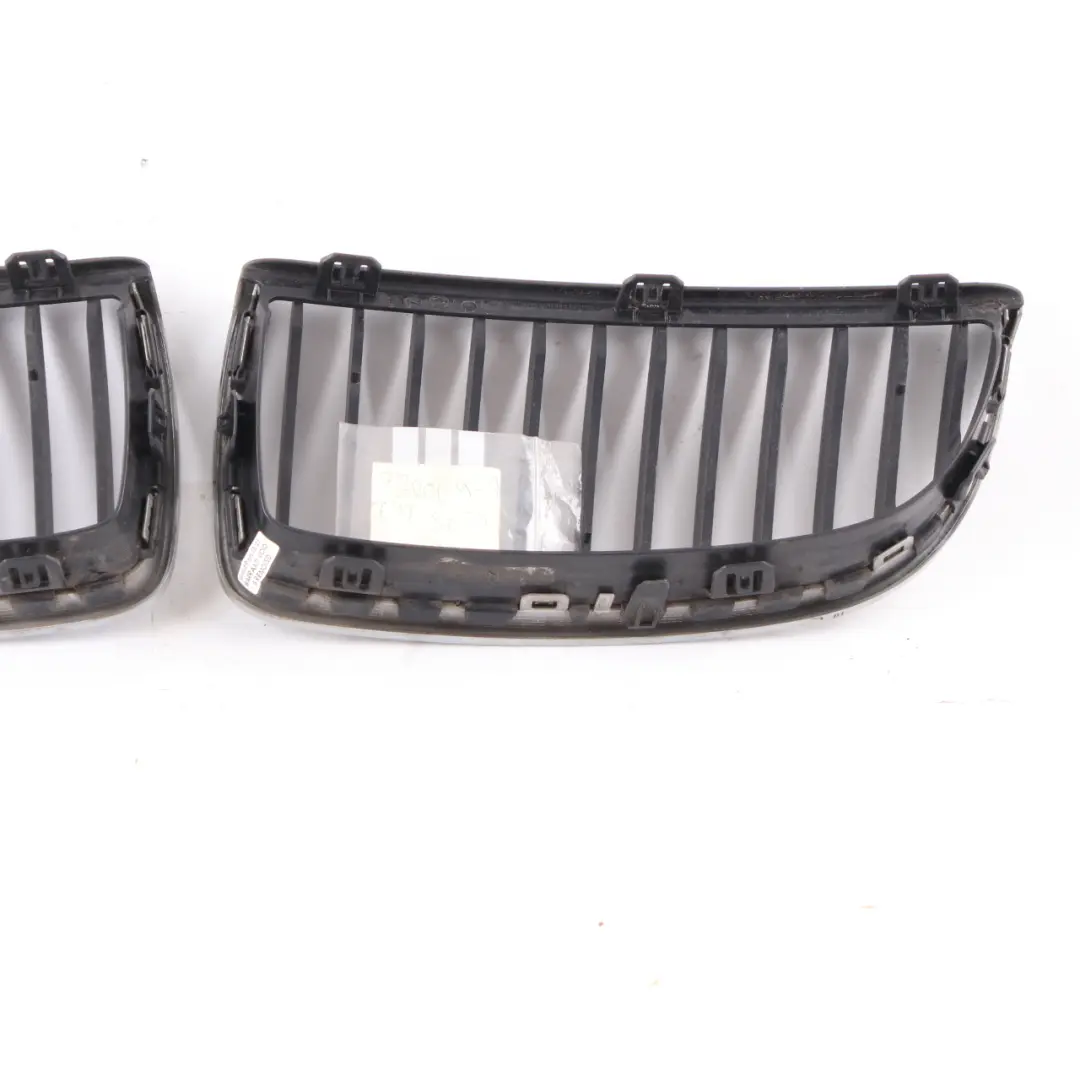 Front Grille BMW E90 E91 Bumper Centre Kidney Chrom Left Right N/O/S Set to with Part number 7120009 Front Grille BMW E90 E91 Bumper Centre Kidney Chrom Left Right N/O/S Set - SKU 7120009-1 - Part number 7120009