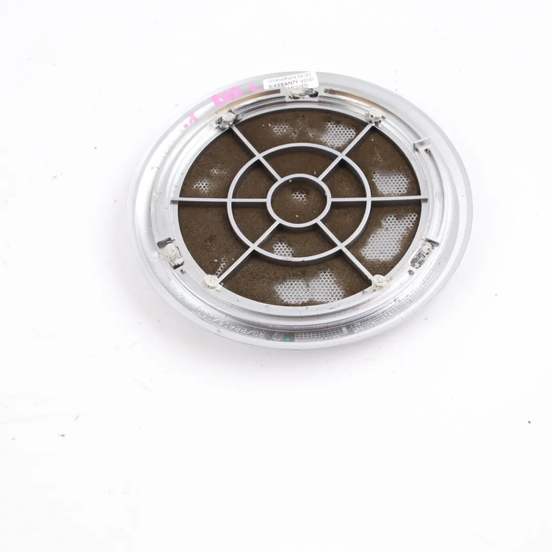 Loudspeaker Cover Door Trim Left N/S Grid Matt Chrome to Mini R50 R52 R53 with Part number 7120173 Mini R50 R52 R53 Loudspeaker Cover Door Trim Left N/S Grid Matt Chrome - SKU 7120173-1 - Part number 7120173