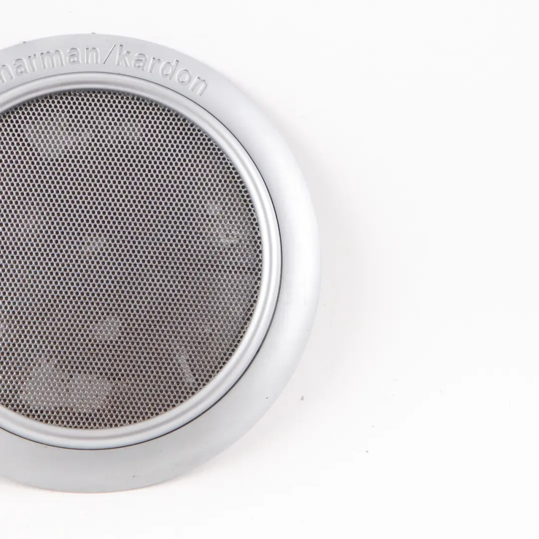 Loudspeaker Cover Door Trim Left N/S Grid Matt Chrome to Mini R50 R52 R53 with Part number 7120173 Mini R50 R52 R53 Loudspeaker Cover Door Trim Left N/S Grid Matt Chrome - SKU 7120173-1 - Part number 7120173