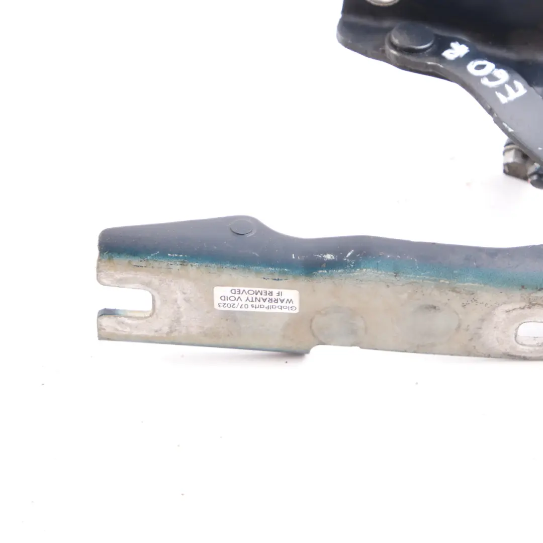  Bonnet Hinge BMW E60 E61 Hood Right O/S Tiefseeblau Deep Sea Blue A76 7008728 - SKU 7120276-DSB - Part number 7120276