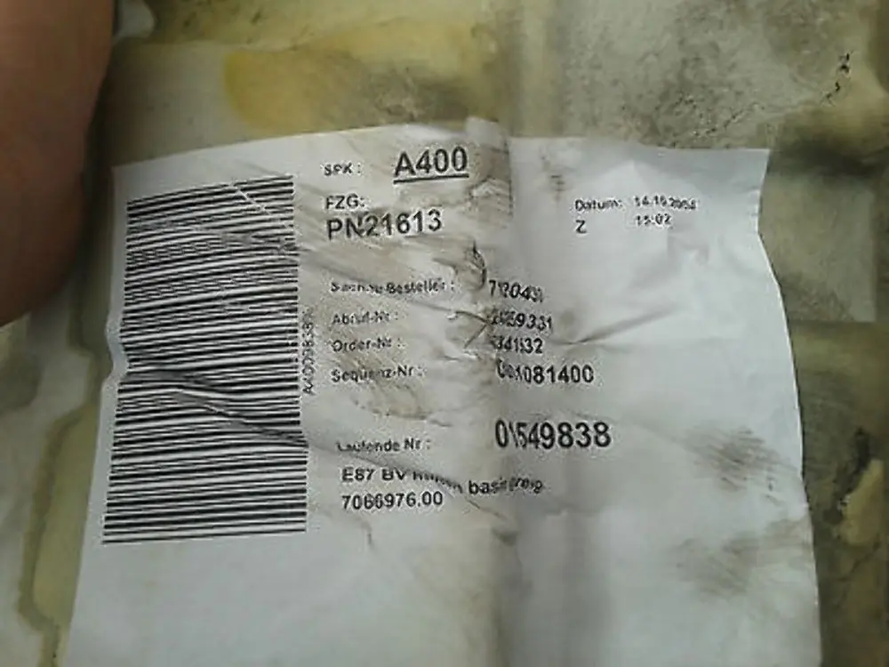 BMW 1 Series E87 E87N LCI Floor covering front rear set complete carpet BEIGE - SKU 7120427 - Part number 51477120427