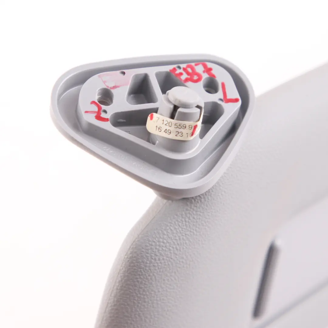 BMW 1 Serie E81 E82 E87 Parasoleil Avec Miroir Gauche Gris Alaska - SKU 7120559 - Numéro de pièce 7120559