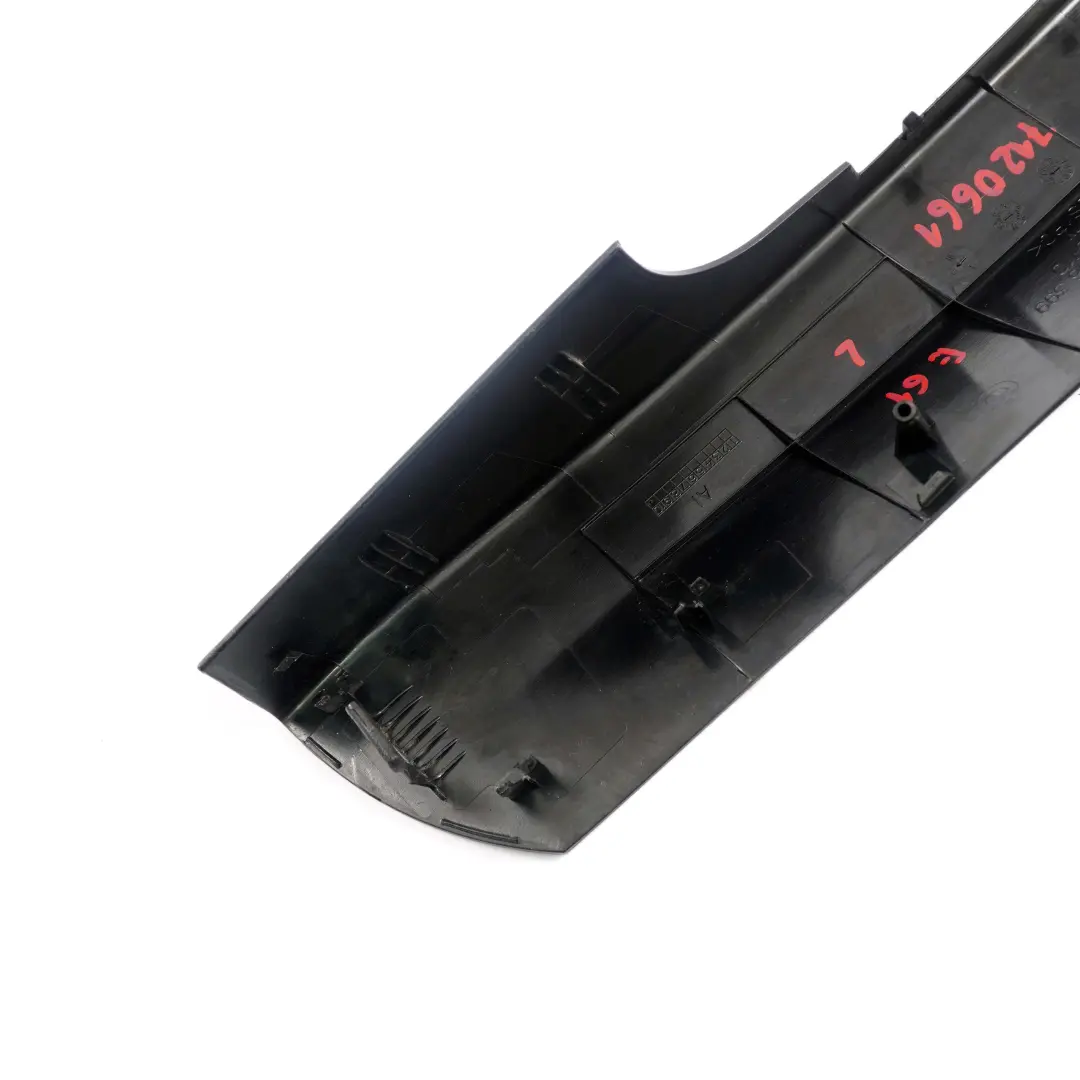 BMW E61 LCI Bagagliaio Carenatura Copertura Posteriore SX Nero 7066399 - SKU 7120661 - Numero di parte 7120661