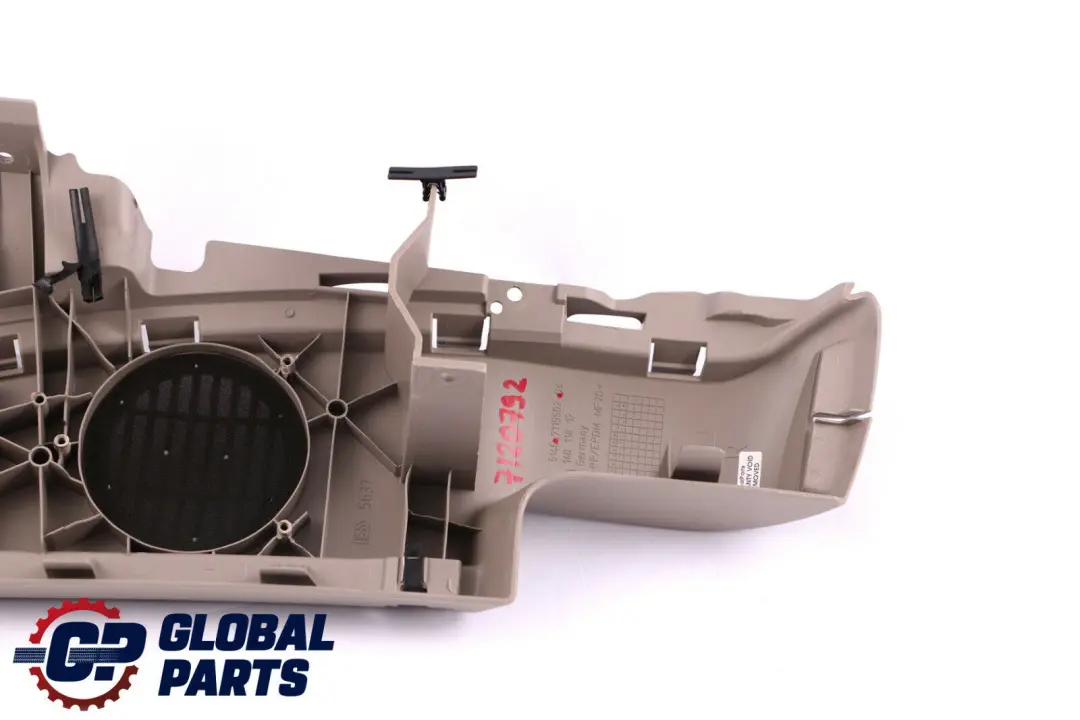 BMW E87 Registrazione Fondo Scomparto Posteriore Destra Beige 7119502 - SKU 7120792 - Numero di parte 7120792