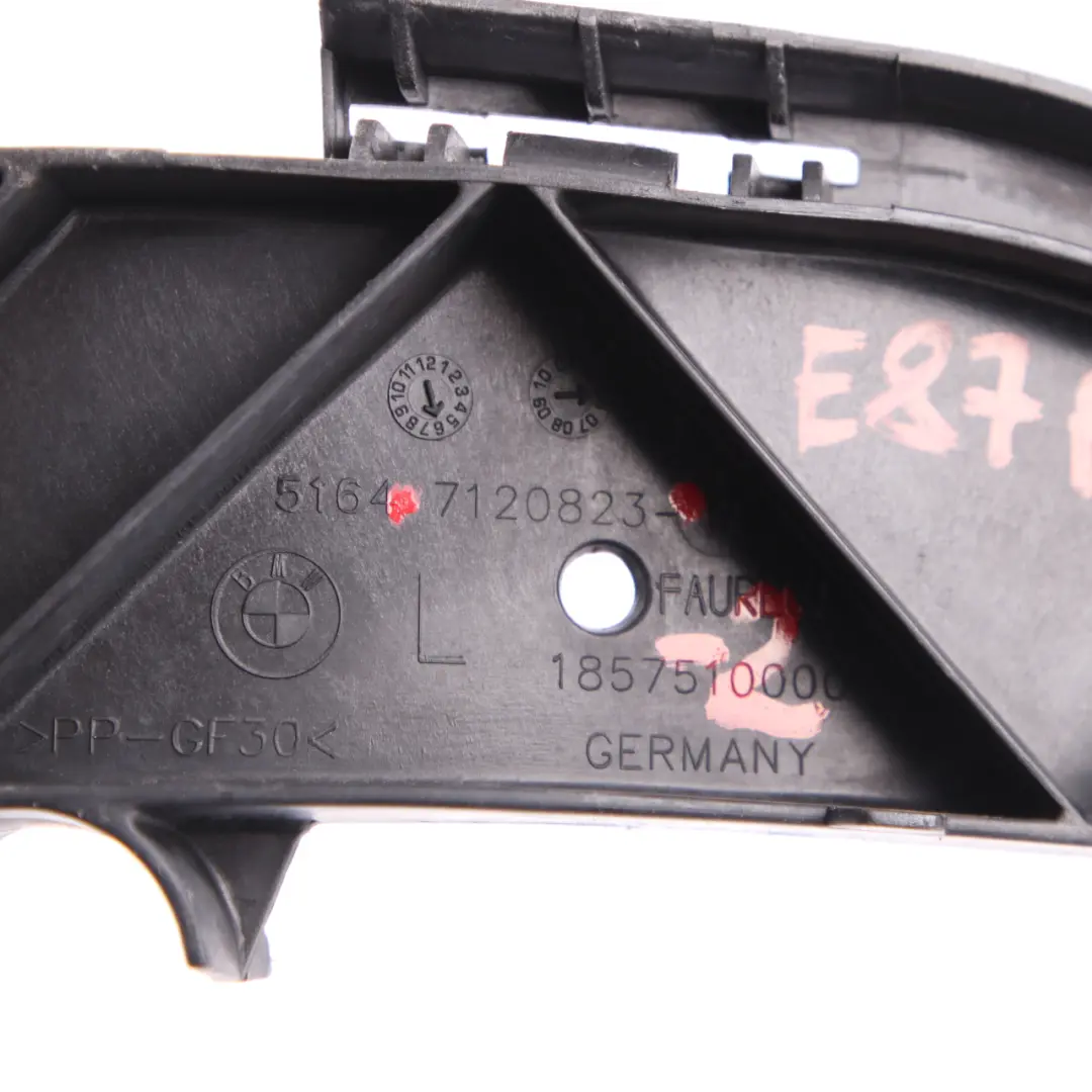 Headlight Bracket BMW E81 E87 E82 2 Support Front Left N/S to with Part number 7120823 Headlight Bracket BMW E81 E87 E82 2 Support Front Left N/S - SKU 7120823-2 - Part number 7120823