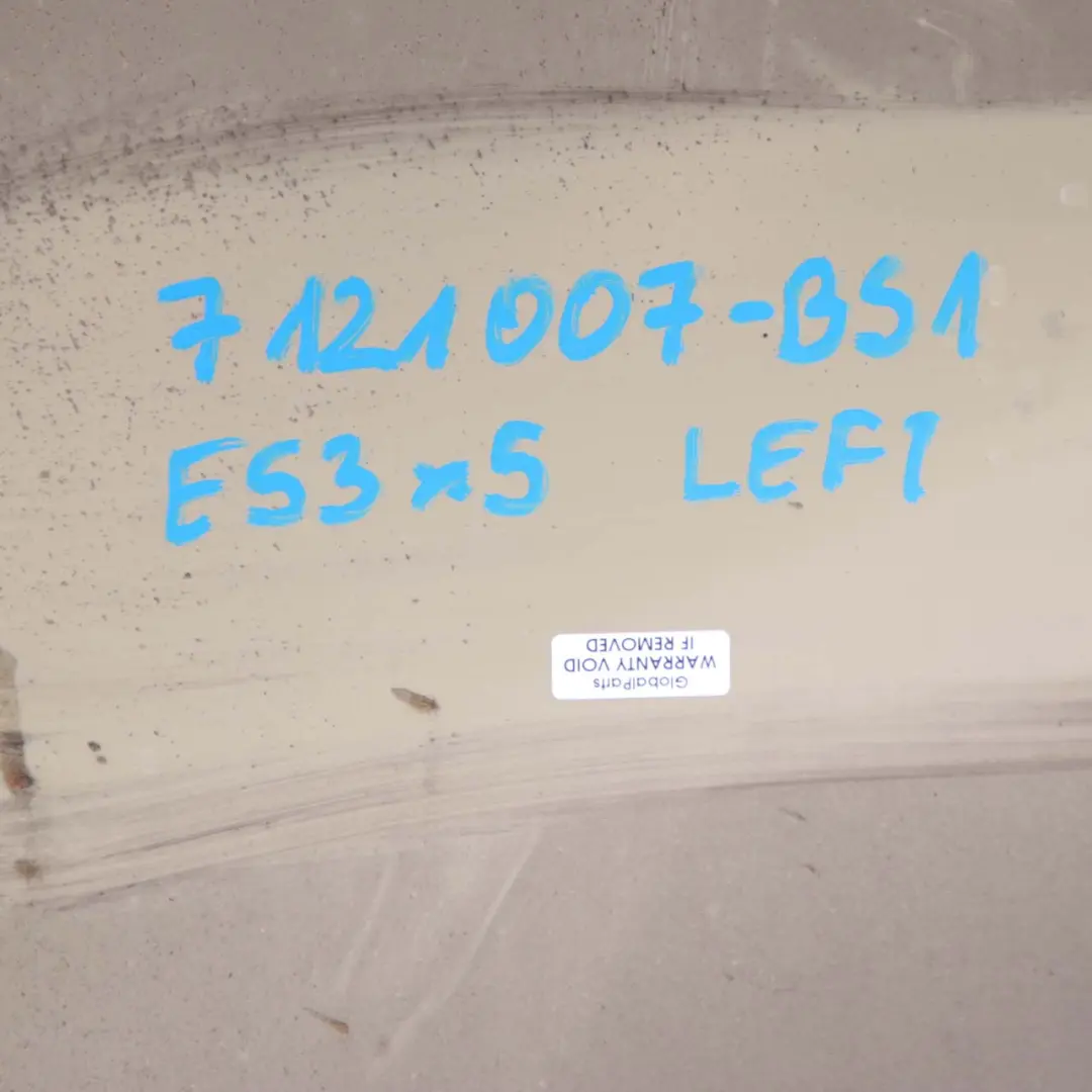 BMW X5 E53 Front Left N/S Side Panel Wing Fender Black Sapphire Metallic - 475 - SKU 7121007-BS1 - Part number 7121007
