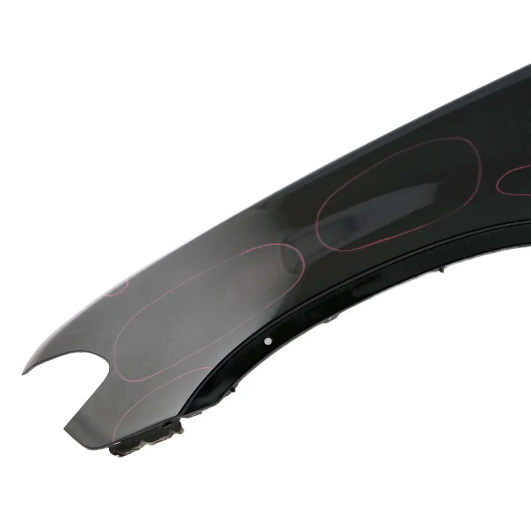 Side Panel Wing Fender Front Left N/S Black Sapphire Metallic - 475 to BMW X5 E53 with Part number 7121007 BMW X5 E53 Side Panel Wing Fender Front Left N/S Black Sapphire Metallic - 475 - SKU 7121007-BS - Part number 7121007