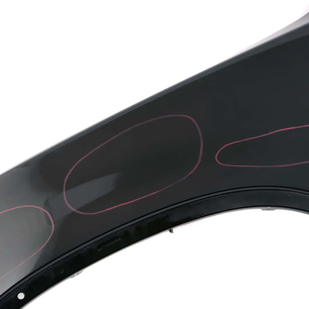 Side Panel Wing Fender Front Left N/S Black Sapphire Metallic - 475 to BMW X5 E53 with Part number 7121007 BMW X5 E53 Side Panel Wing Fender Front Left N/S Black Sapphire Metallic - 475 - SKU 7121007-BS - Part number 7121007