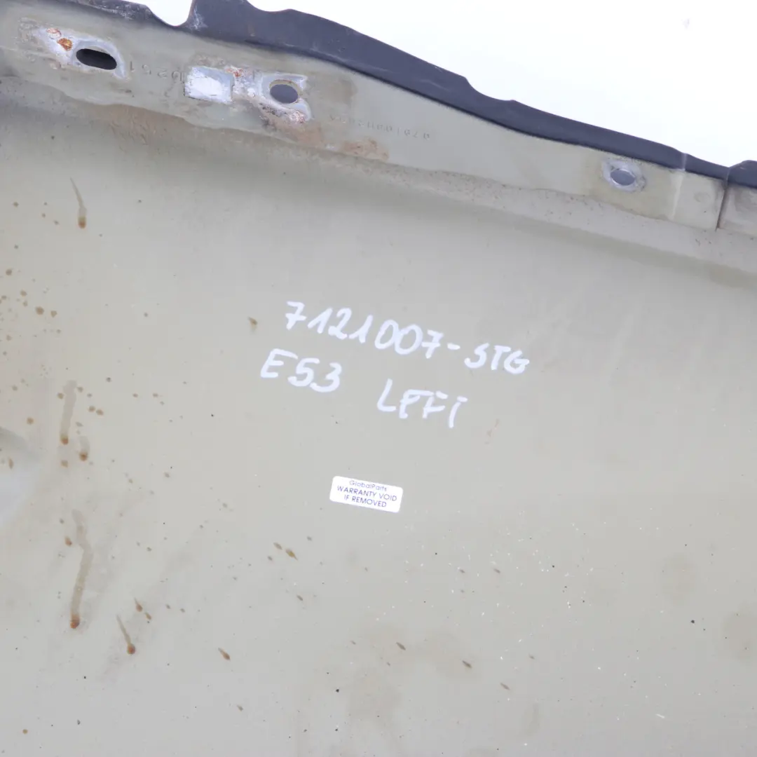 Side Panel Wing Fender Front Left N/S Sterlinggrau Sterling Grey 472 to BMW X5 E53 with Part number 7121007 BMW X5 E53 Side Panel Wing Fender Front Left N/S Sterlinggrau Sterling Grey 472 - SKU 7121007-STG - Part number 7121007