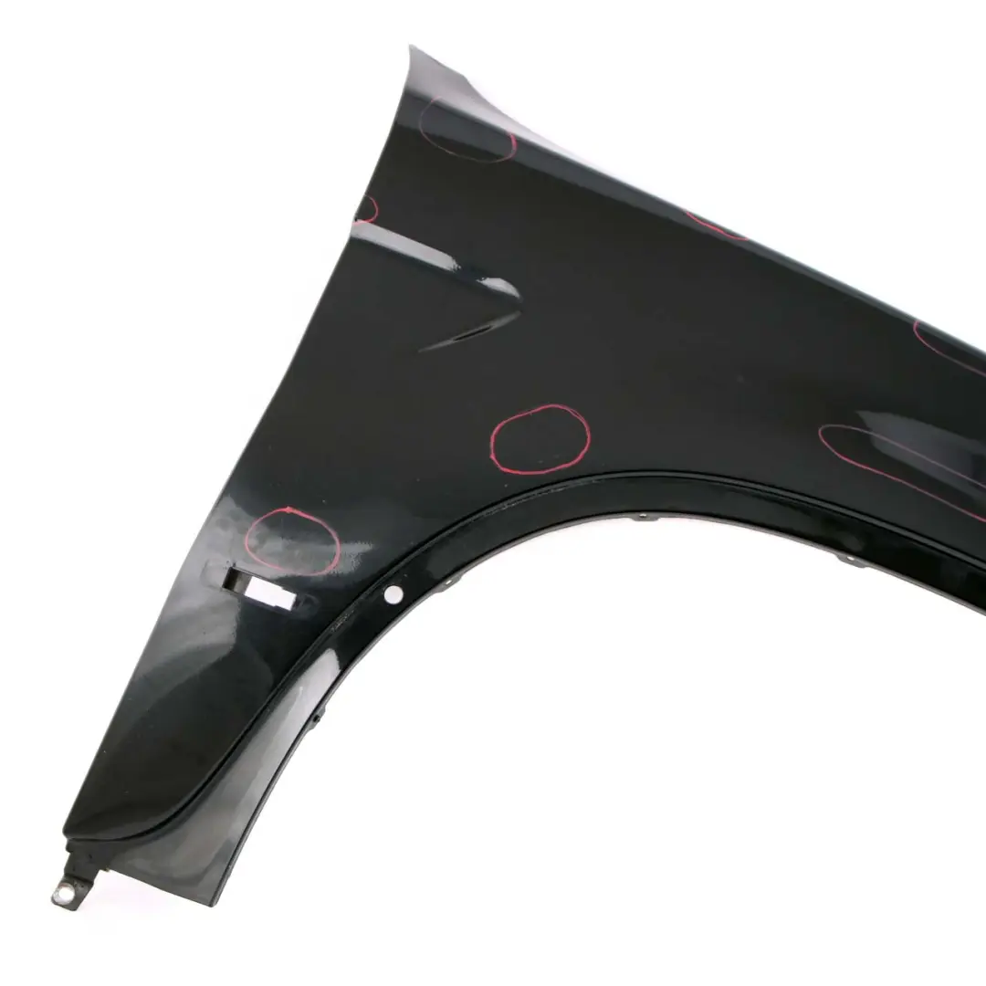 BMW X5 E53 Side Panel Wing Fender Front Right O/S Black Sapphire Metallic - 475 - SKU 7121008-BS1 - Part number 7121008