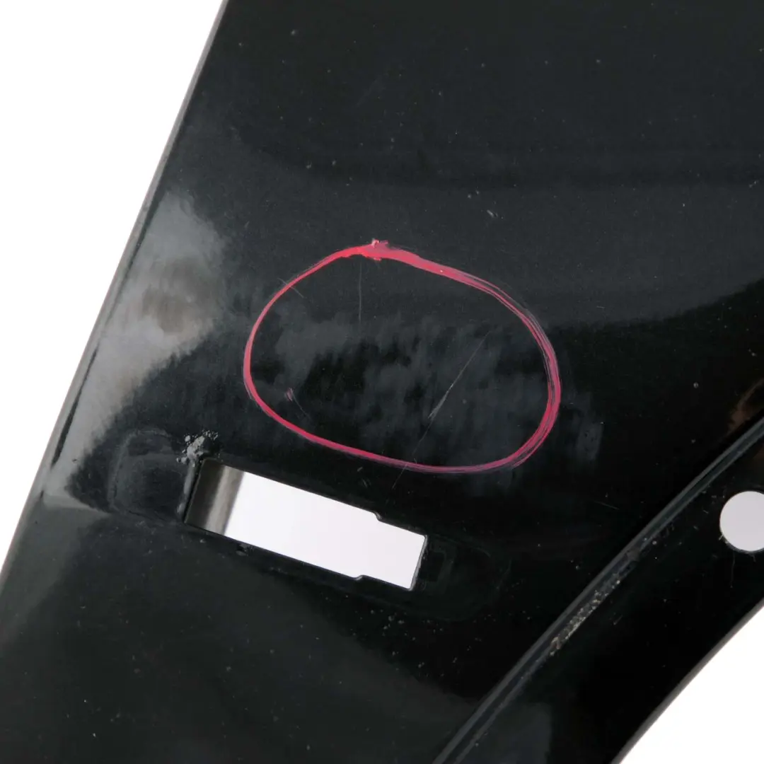 BMW X5 E53 Side Panel Wing Fender Front Right O/S Black Sapphire Metallic - 475 - SKU 7121008-BS1 - Part number 7121008