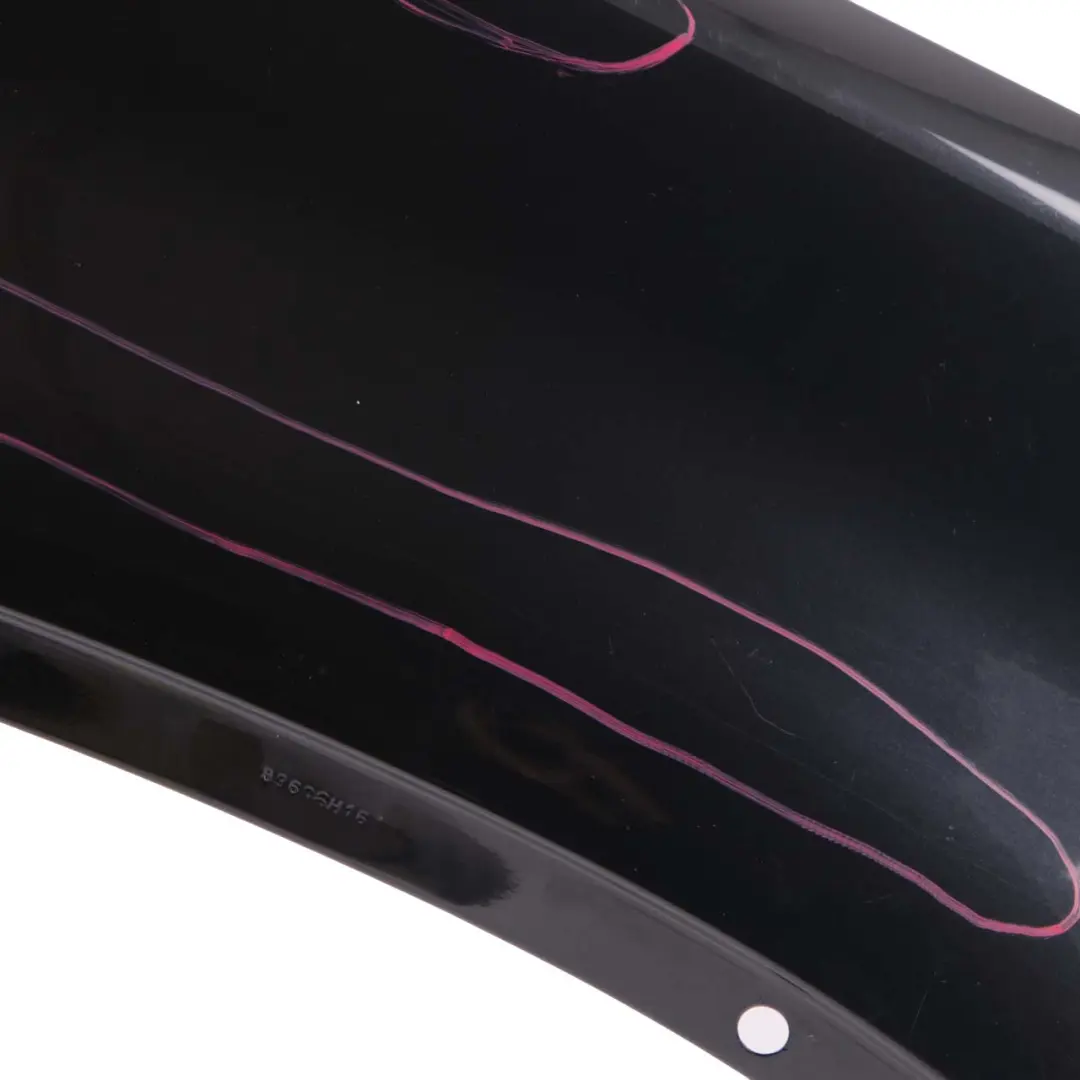 BMW X5 E53 Side Panel Wing Fender Front Right O/S Black Sapphire Metallic - 475 - SKU 7121008-BS1 - Part number 7121008