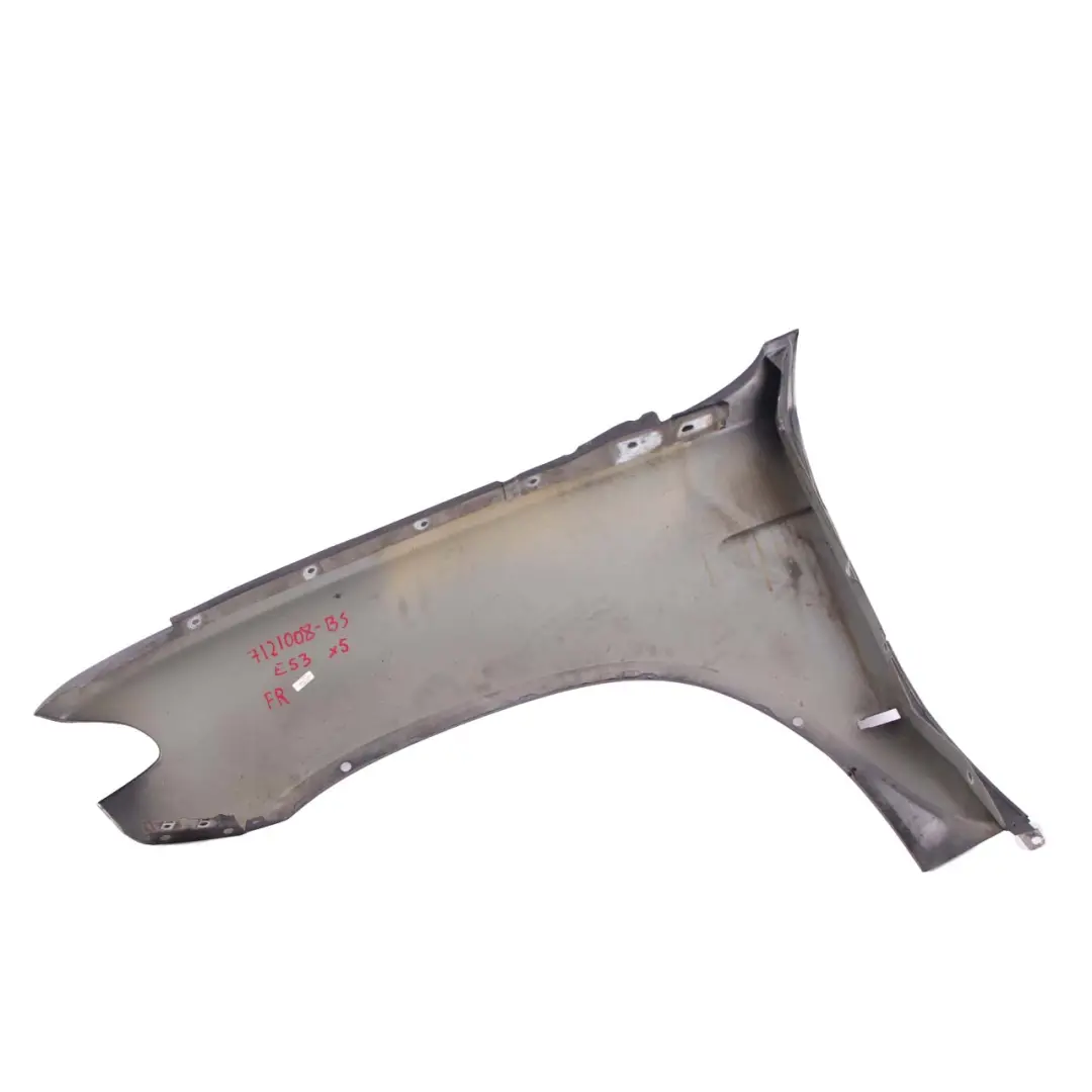 BMW X5 E53 Side Panel Wing Fender Front Right O/S Black Sapphire Metallic - 475 - SKU 7121008-BS1 - Part number 7121008