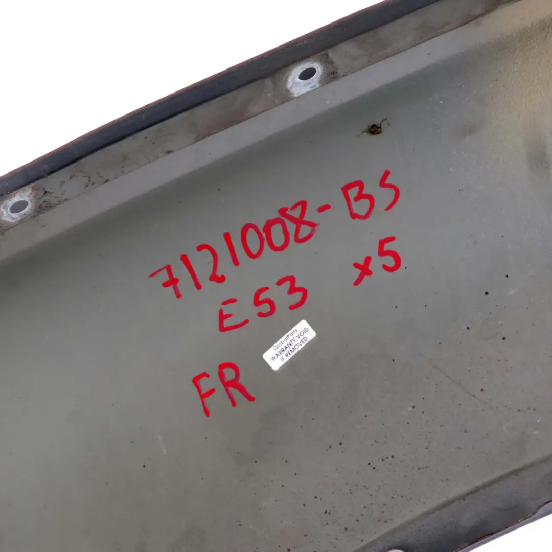 Side Panel Wing Fender Front Right O/S Black Sapphire Metallic - 475 to BMW X5 E53 with Part number 7121008 BMW X5 E53 Side Panel Wing Fender Front Right O/S Black Sapphire Metallic - 475 - SKU 7121008-BS1 - Part number 7121008