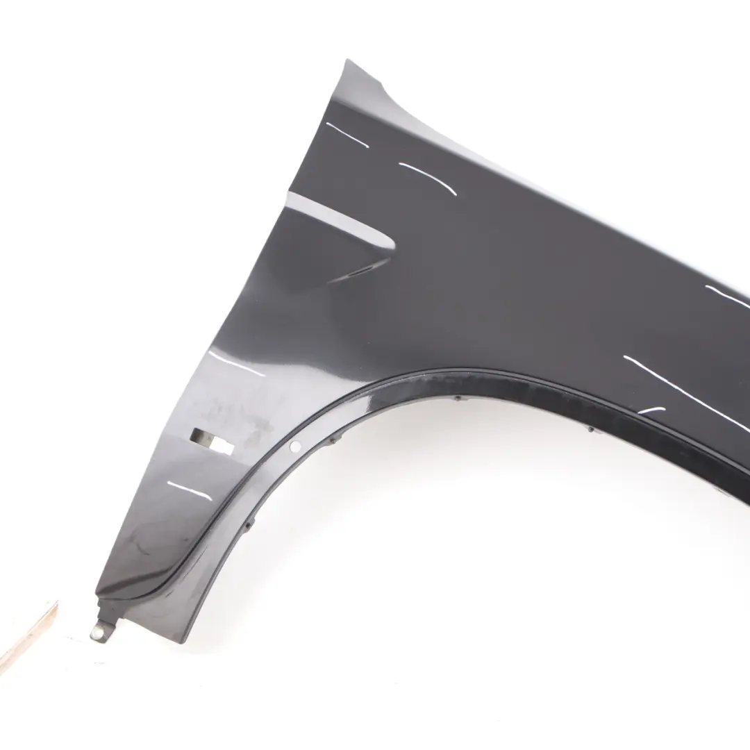 BMW X5 E53 Side Panel Wing Fender Front Right O/S Black Sapphire Metallic - 475 - SKU 7121008-BS - Part number 7121008