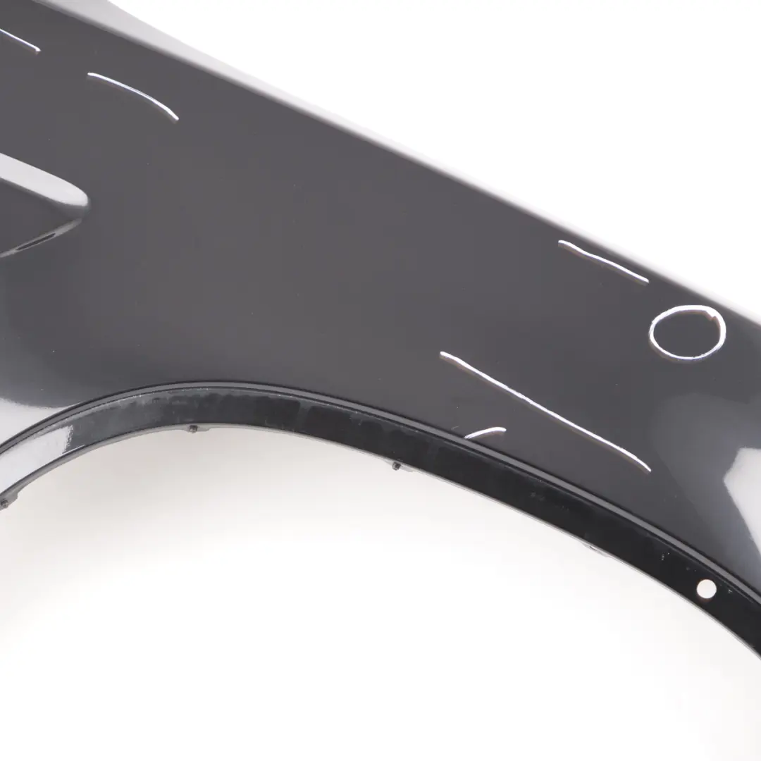 BMW X5 E53 Side Panel Wing Fender Front Right O/S Black Sapphire Metallic - 475 - SKU 7121008-BS - Part number 7121008