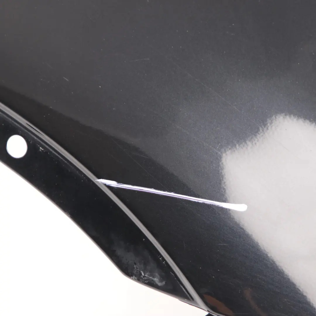 BMW X5 E53 Side Panel Wing Fender Front Right O/S Black Sapphire Metallic - 475 - SKU 7121008-BS - Part number 7121008
