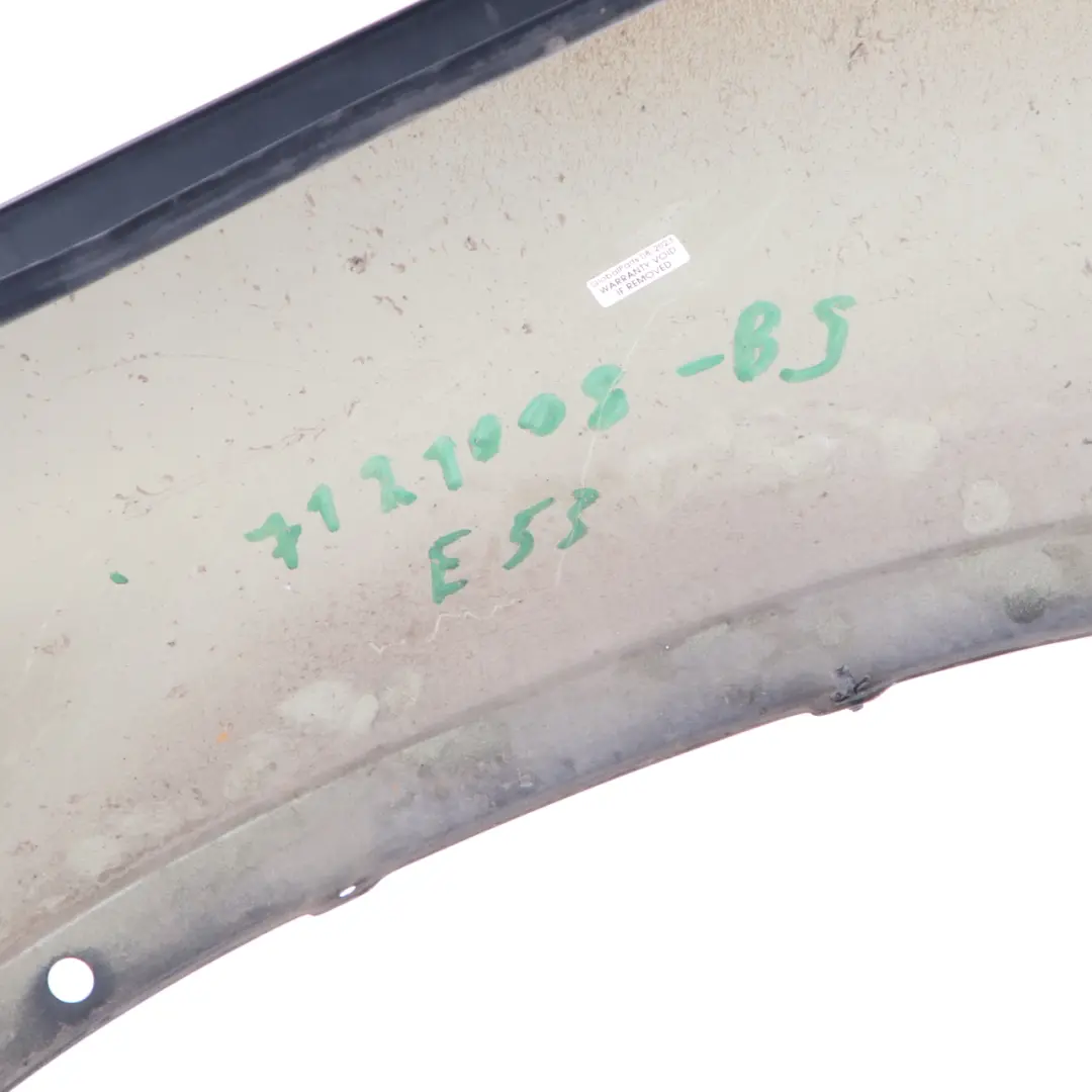 BMW X5 E53 Side Panel Wing Fender Front Right O/S Black Sapphire Metallic - 475 - SKU 7121008-BS - Part number 7121008