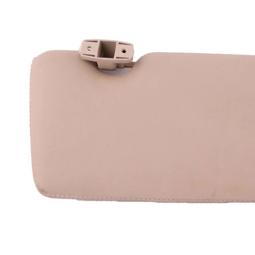 BMW 6 E63 LCI Sun Visor Make-Up Lamp Left N/S Illuminated Leather Cream Beige - SKU 7121013 - Part number 7121013