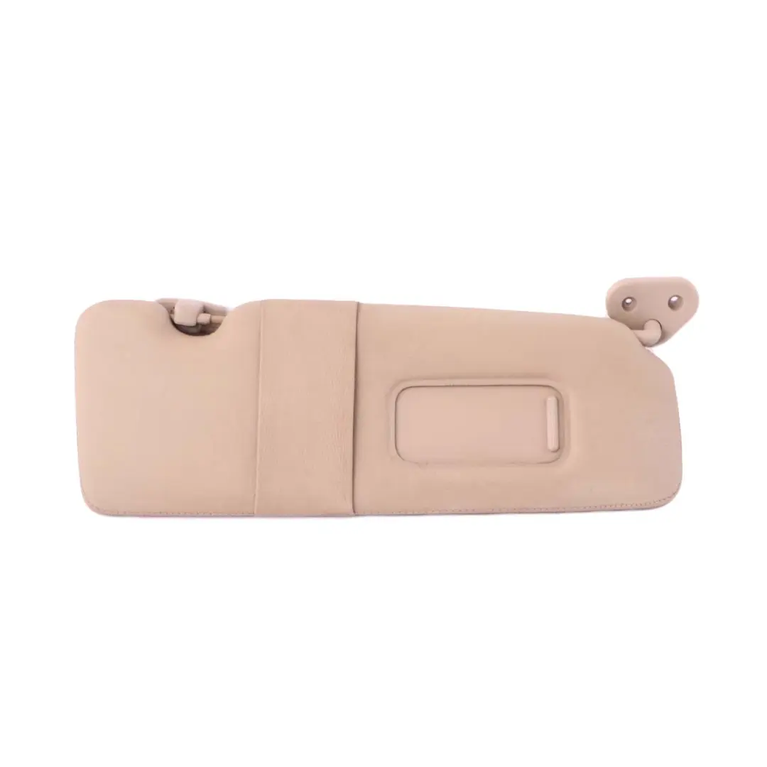 Sun Visor Make-Up Lamp Right O/S Illuminated Leather Cream Beige to BMW 6 E63 LCI with Part number 7121014 BMW 6 E63 LCI Sun Visor Make-Up Lamp Right O/S Illuminated Leather Cream Beige - SKU 7121014 - Part number 7121014