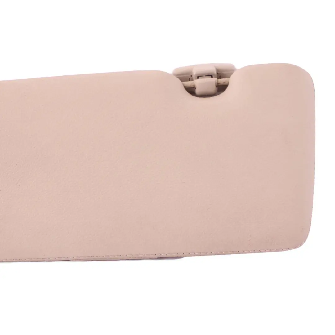 BMW 6 E63 LCI Sun Visor Make-Up Lamp Right O/S Illuminated Leather Cream Beige - SKU 7121014 - Part number 7121014