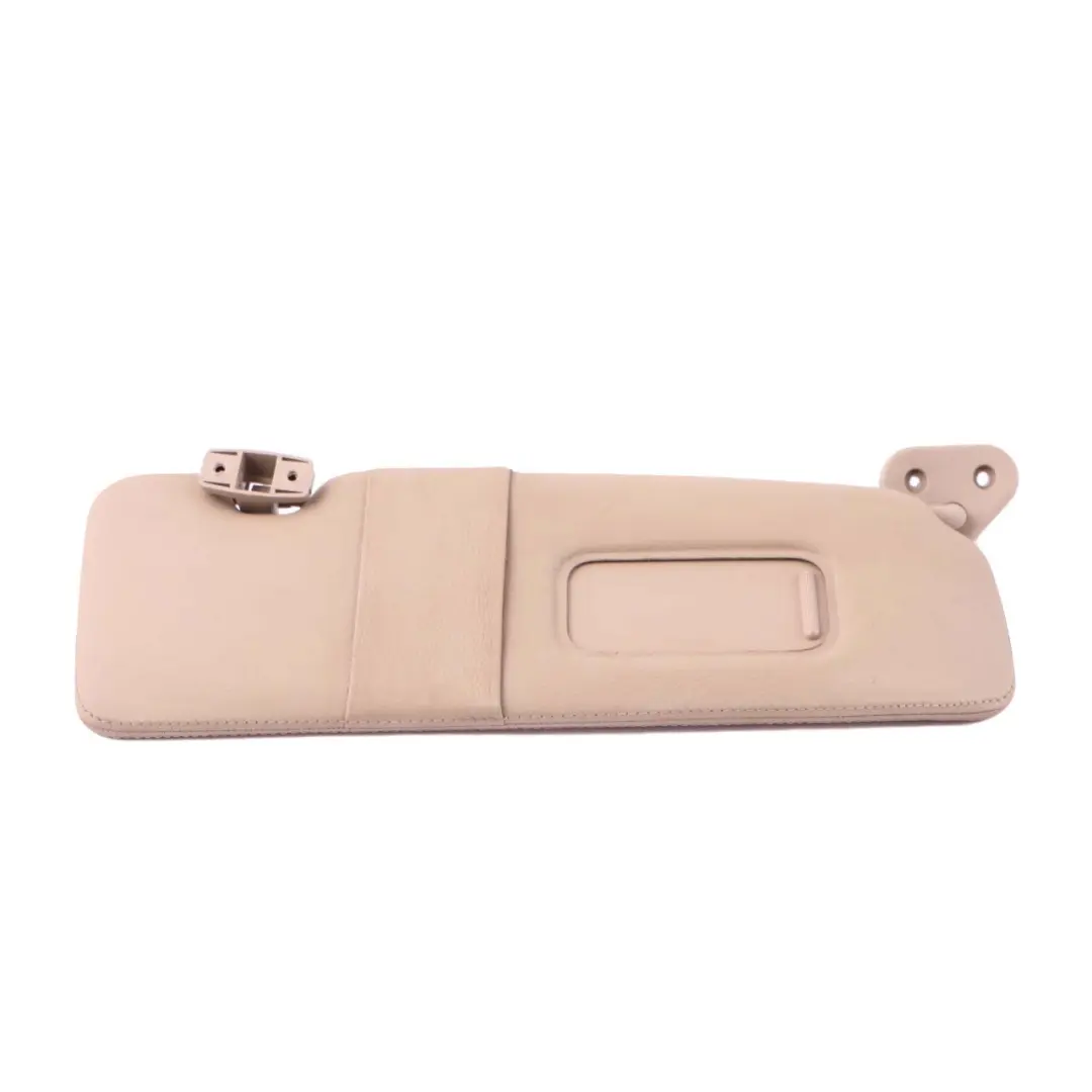BMW 6 E63 LCI Sun Visor Make-Up Lamp Right O/S Illuminated Leather Cream Beige - SKU 7121014 - Part number 7121014