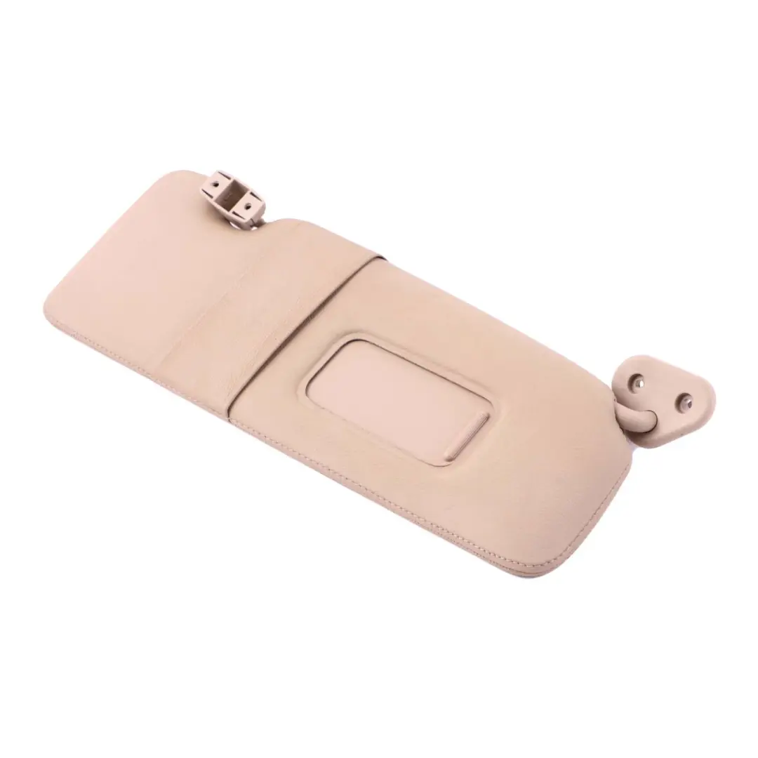 BMW 6 E63 LCI Sun Visor Make-Up Lamp Right O/S Illuminated Leather Cream Beige - SKU 7121014 - Part number 7121014