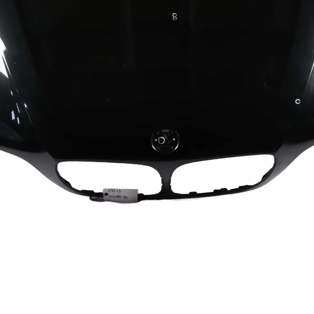 BMW X5 E53 Hood Bonnet Panel Cover Facelift Black Sapphire Metallic - 475 - SKU 7121102-BS1 - Part number 7162102