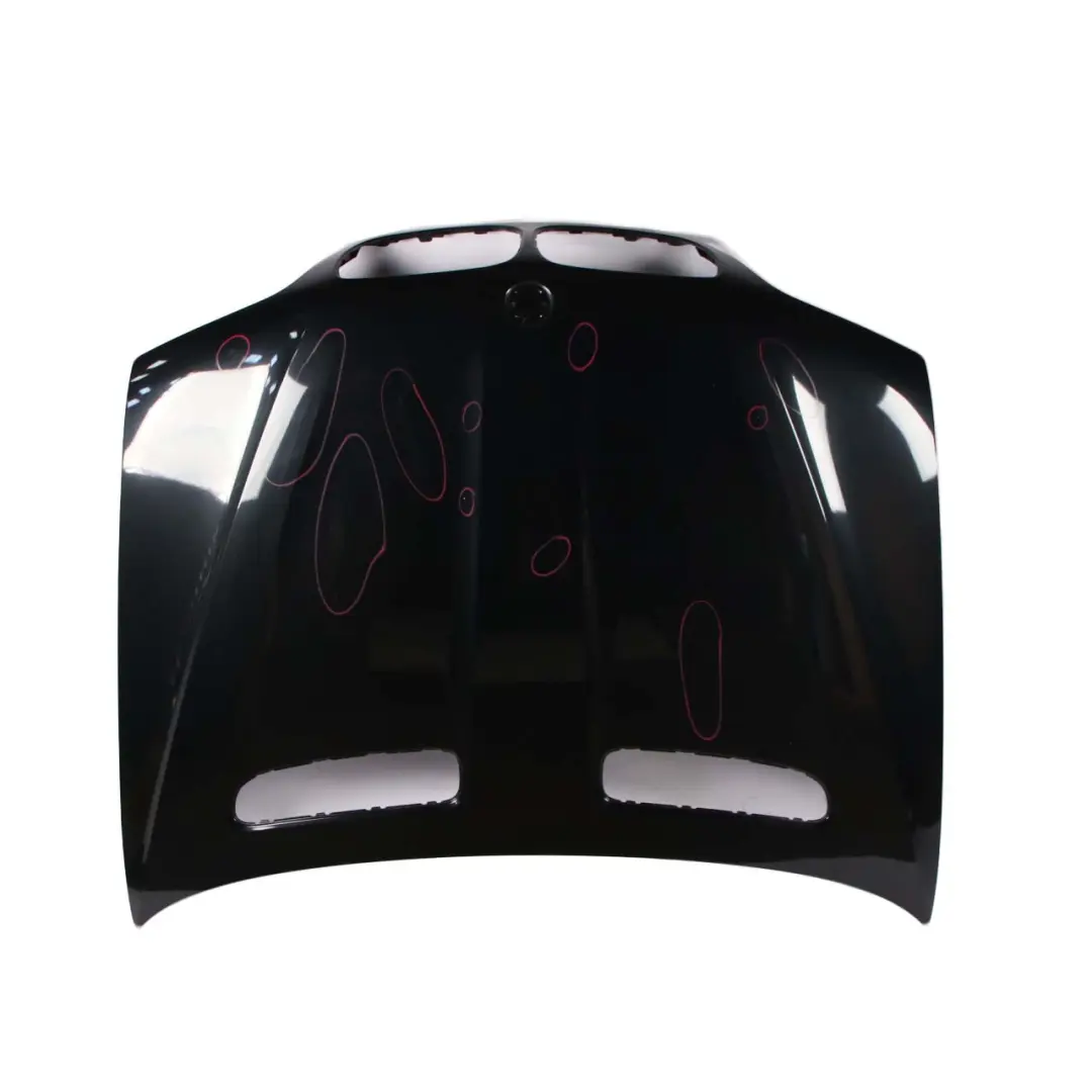 BMW X5 E53 Hood Bonnet Cover Facelift Panel Black Sapphire Metallic - 475 - SKU 7121102-BS - Part number 7162102