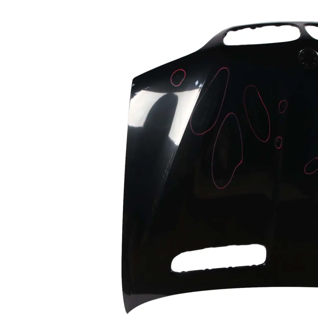 Hood Bonnet Cover Facelift Panel Black Sapphire Metallic - 475 to BMW X5 E53 with Part number 7162102 BMW X5 E53 Hood Bonnet Cover Facelift Panel Black Sapphire Metallic - 475 - SKU 7121102-BS - Part number 7162102