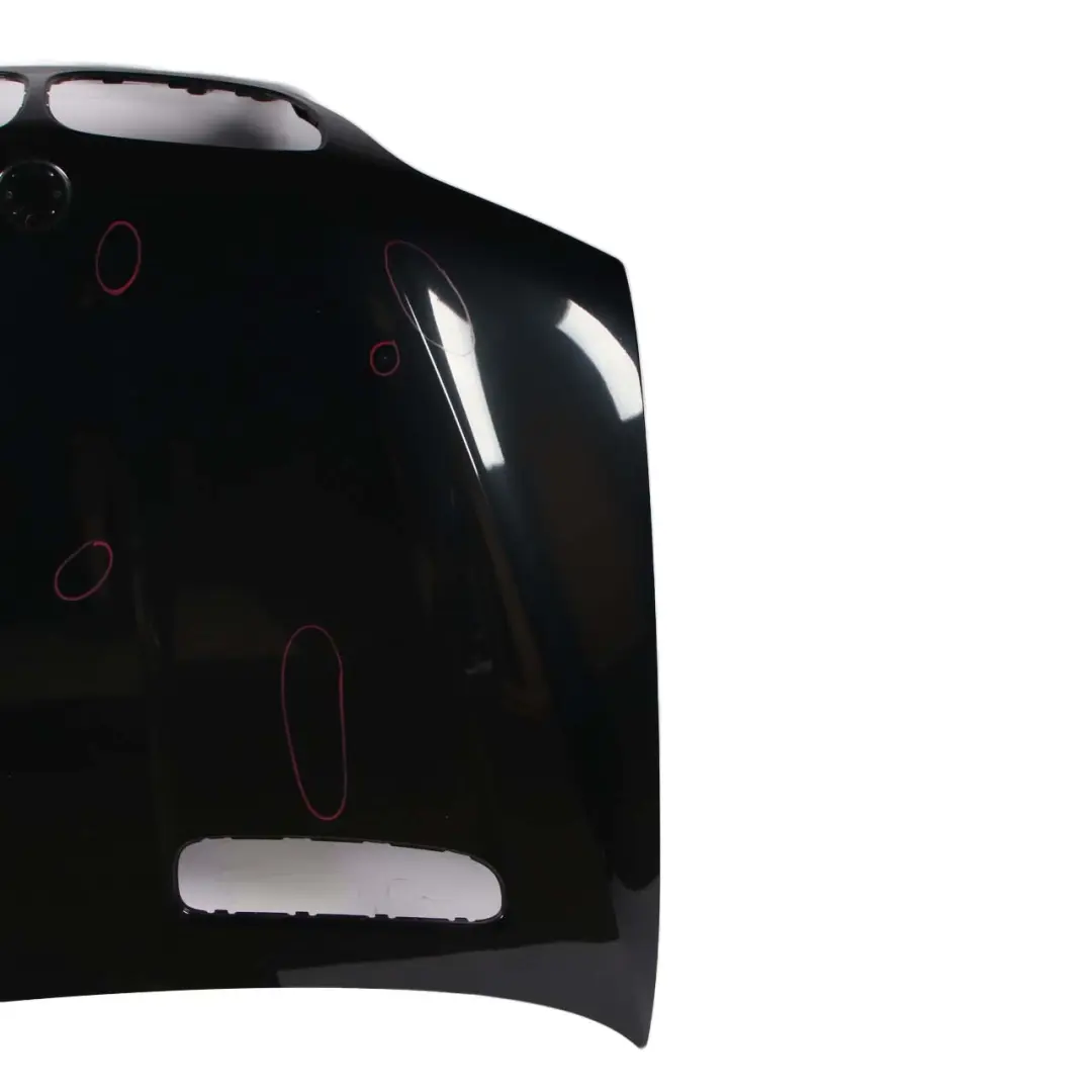 BMW X5 E53 Hood Bonnet Cover Facelift Panel Black Sapphire Metallic - 475 - SKU 7121102-BS - Part number 7162102