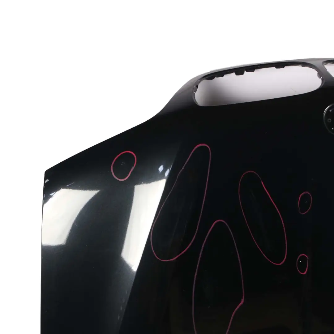 BMW X5 E53 Hood Bonnet Cover Facelift Panel Black Sapphire Metallic - 475 - SKU 7121102-BS - Part number 7162102