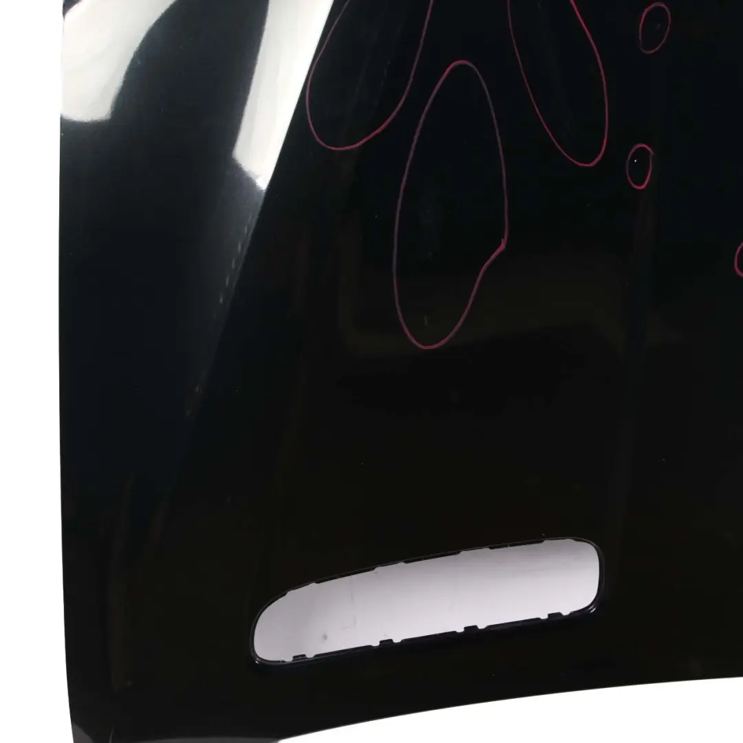 BMW X5 E53 Hood Bonnet Cover Facelift Panel Black Sapphire Metallic - 475 - SKU 7121102-BS - Part number 7162102