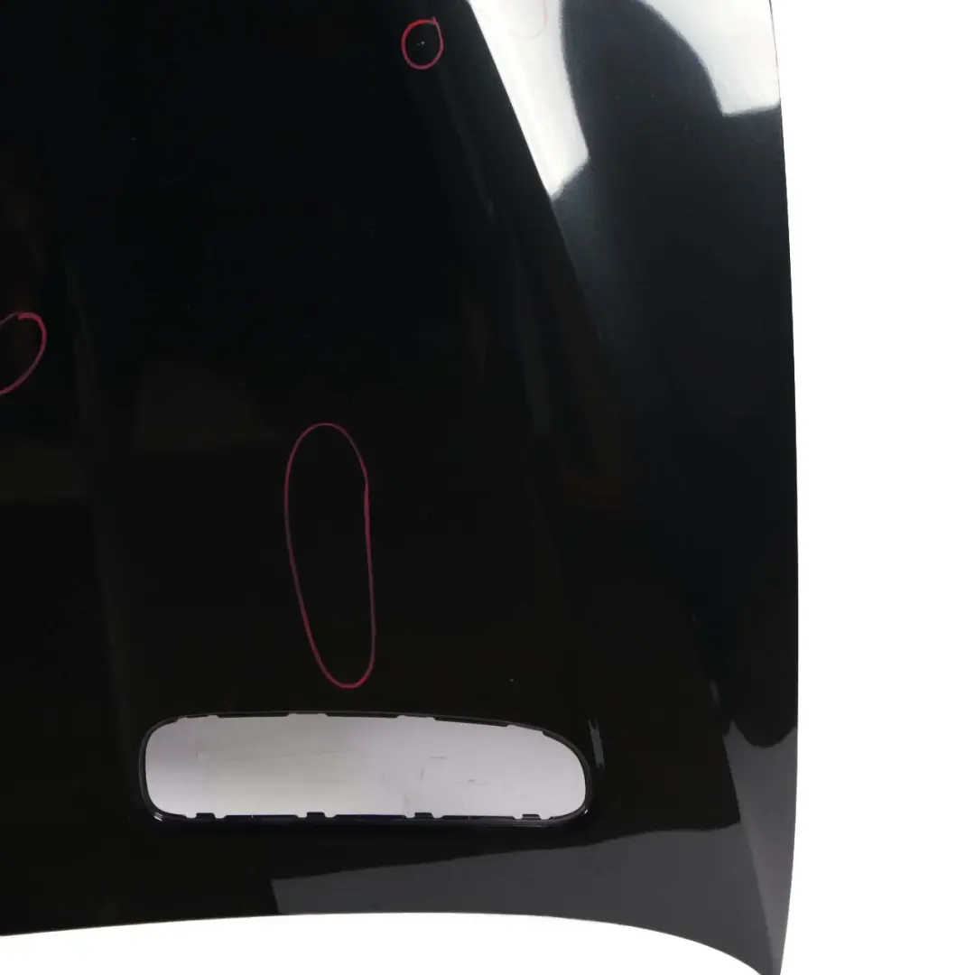 BMW X5 E53 Hood Bonnet Cover Facelift Panel Black Sapphire Metallic - 475 - SKU 7121102-BS - Part number 7162102
