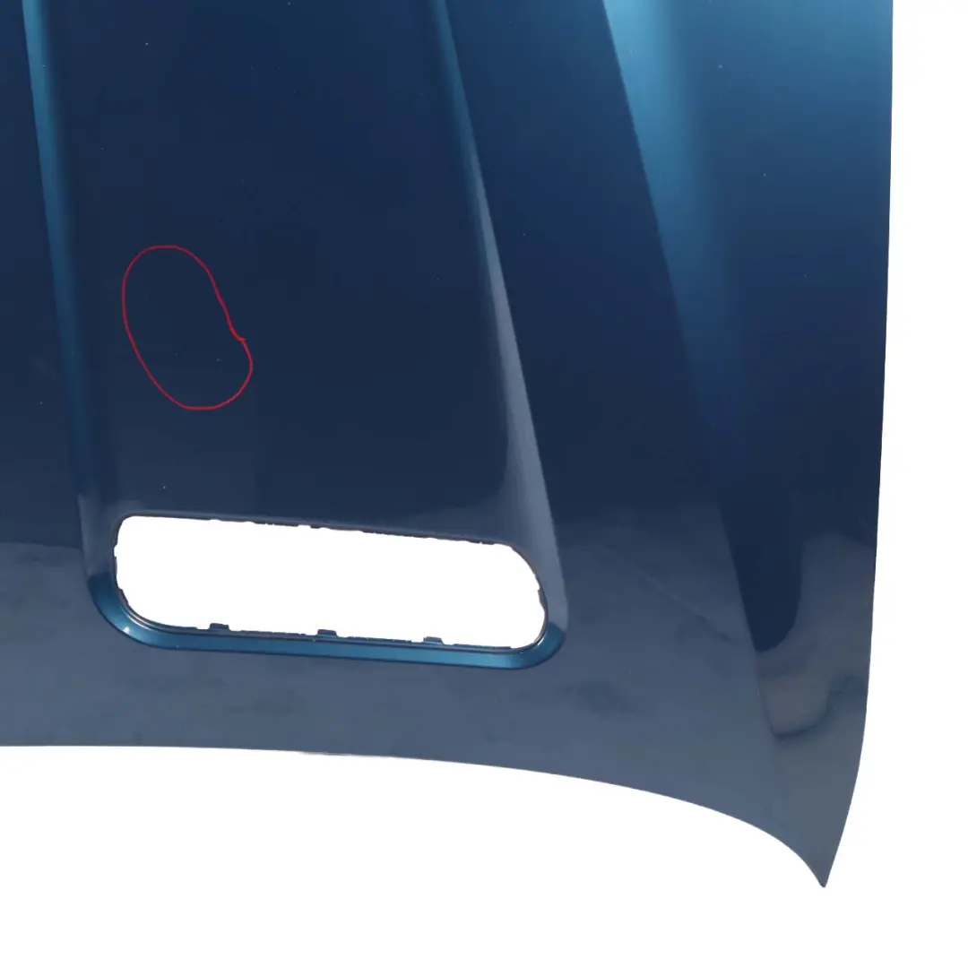 BMW X5 E53 Hood Bonnet Panel Cover Facelift Topasblau Topaz Blue - 364 - SKU 7121102-TPB - Part number 7162102