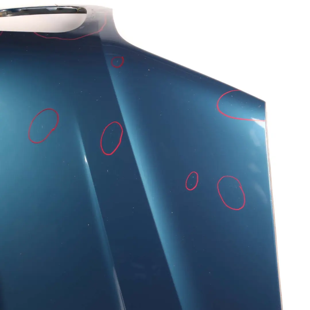 Hood Bonnet Panel Cover Facelift Topasblau Topaz Blue - 364 to BMW X5 E53 with Part number 7162102 BMW X5 E53 Hood Bonnet Panel Cover Facelift Topasblau Topaz Blue - 364 - SKU 7121102-TPB - Part number 7162102