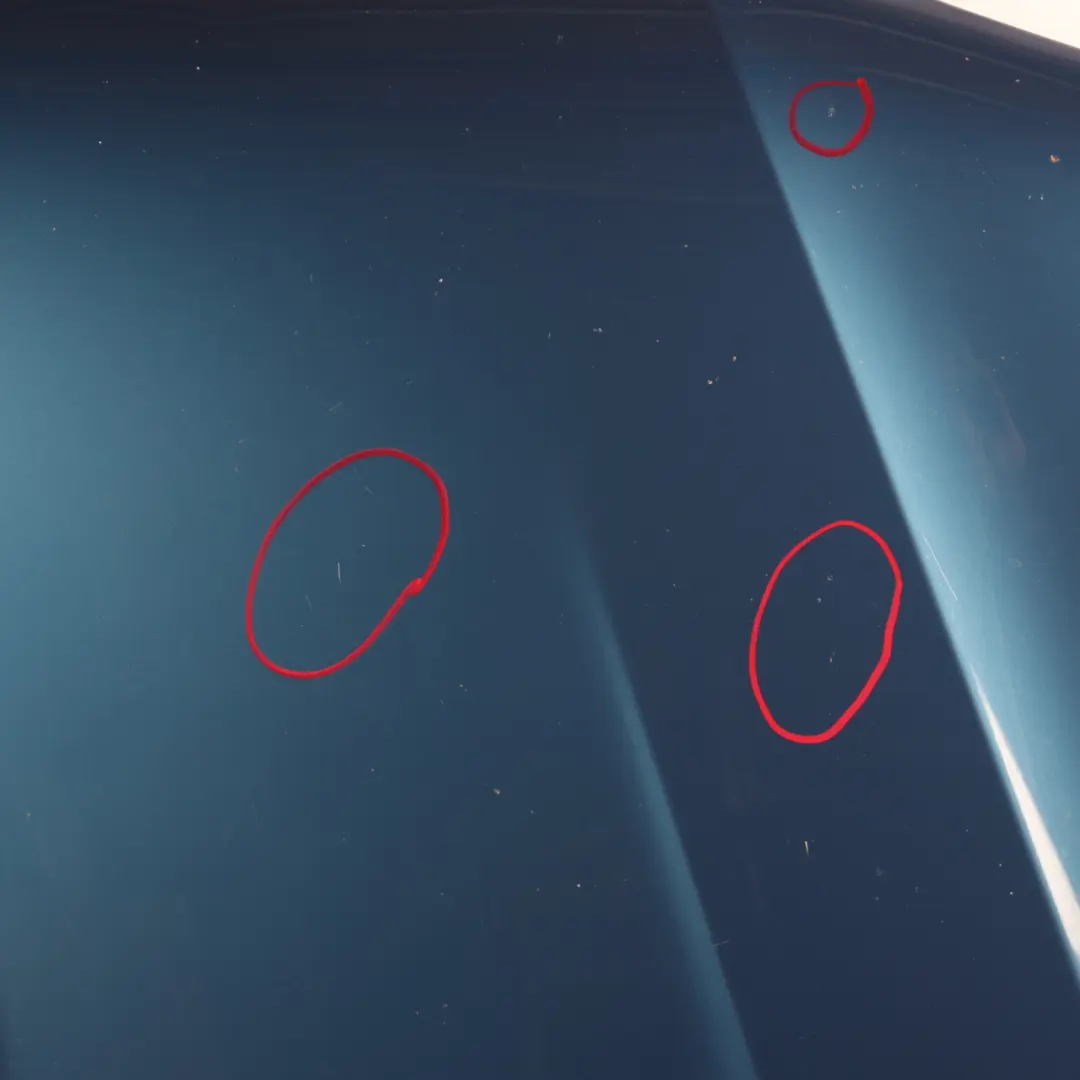 BMW X5 E53 Hood Bonnet Panel Cover Facelift Topasblau Topaz Blue - 364 - SKU 7121102-TPB - Part number 7162102