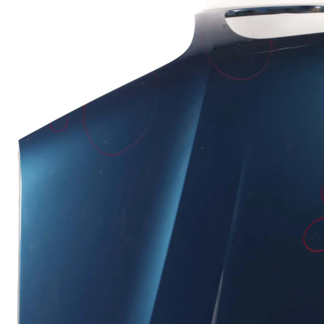 BMW X5 E53 Hood Bonnet Panel Cover Facelift Topasblau Topaz Blue - 364 - SKU 7121102-TPB - Part number 7162102