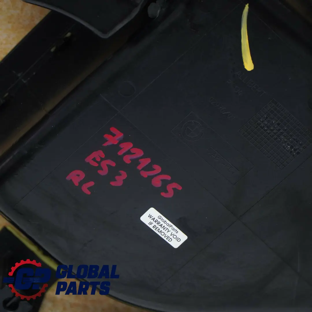 Boczek tapicerka drzwi lewy tył skóra do BMW X5 E53 o numerze 7121265 BMW X5 E53 Boczek tapicerka drzwi lewy tył skóra - SKU 7121265 - Numer Części 7121265